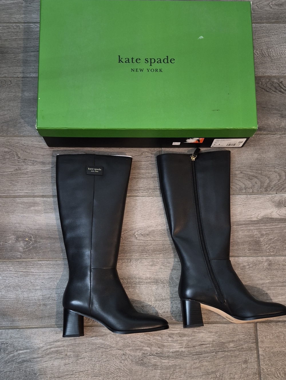 Kate Spade New York Aimee Tall Shaft Boot Women's Sz 6 B $375